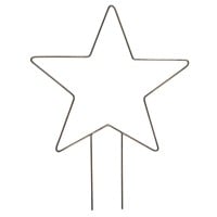 Ib Laursen Stern mit Doppeltspieß - 25 cm