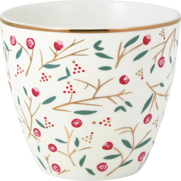 GreenGate Latte Cup "Maise" (White)