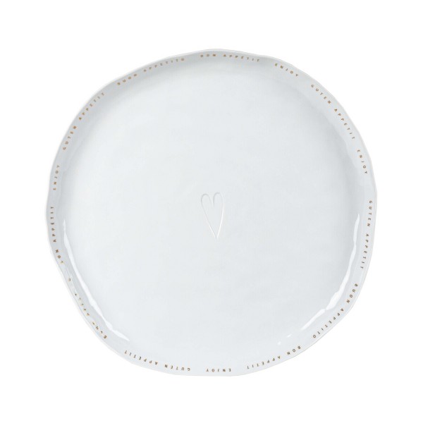 Servierteller "DINING - Guten Appetit" (Weiß) von räder Design