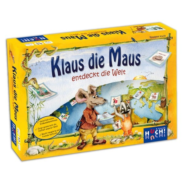 Kinderspiel Klaus die Maus entdeckt die Welt von HUCH!