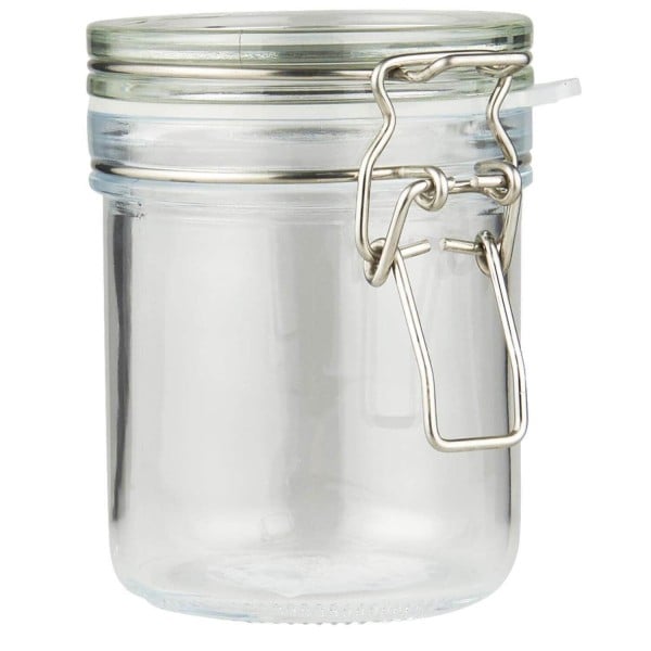 Ib Laursen Vorratsglas mit patentiertem Deckel - 300 ml (Transparent)