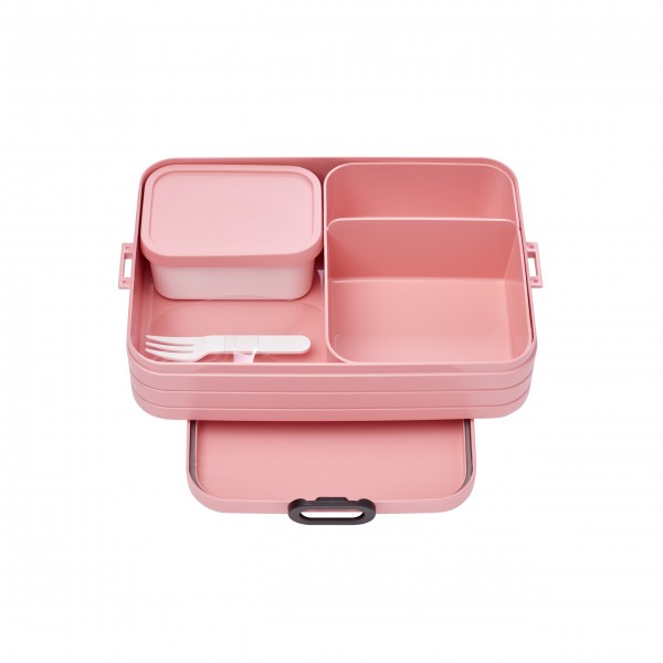 Mepal Große Bento-Lunchbox "Take a break" (Pink)