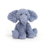 Jellycat Kuscheltier Elefant "Fuddlewuddle" - Mini (Blau)