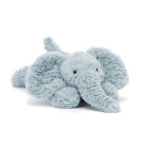 Jellycat Kuscheltier Elefant "Tumblie" - 35 cm (Blaugrün)