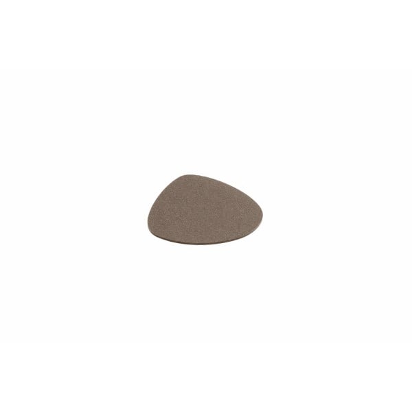 Filz-Untersetzer "Stone" - 15x13 cm (Graubraun/Taupe) von HEY-SIGN