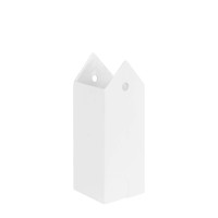 Deko-Haus "Haus der schönen Dinge - Turm" - 15 cm (Weiß) von räder Design
