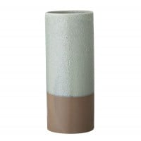 Bloomingville Vase aus Keramik (Braun/Weiß)