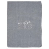 Geschirrtuch "Wintergenuss" - 50 x 70 cm (Grau) von räder Design