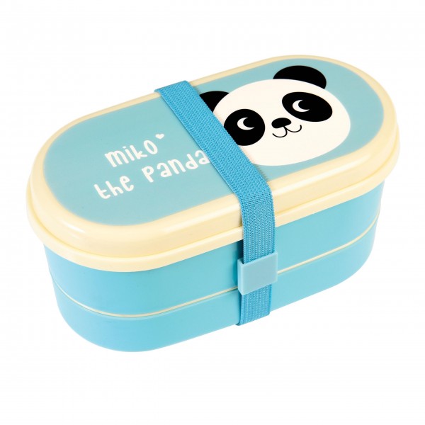 Praktische Panda-Lunchbox für Unterwegs