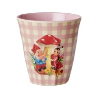 rice Melamin Becher "Love Therapy Gnome" - M (Bunt)