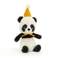 Jellycat Kuscheltier Panda "Jollipop" - 20cm (Schwarz/Weiß)