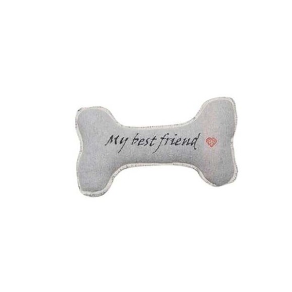 Hundeknochen "My best friend" - 40x20 cm (Filz) von David Fussenegger