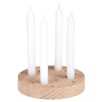 Kerzenhalter "Living - Kleine Adventszeit" - 5x6 cm (Natur) von räder Design