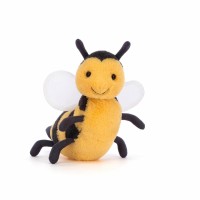Jellycat Kuscheltier Biene "Brynlee" - 15 cm (Gelb)