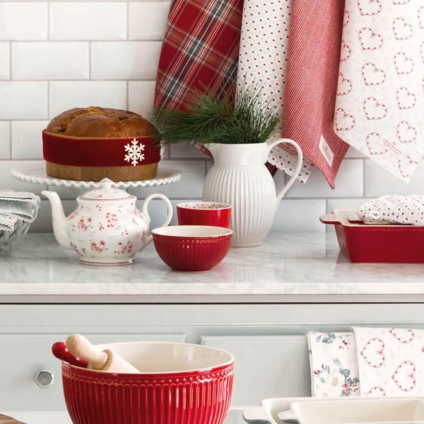 GreenGate Latte Cup "Emberly" (Rot)