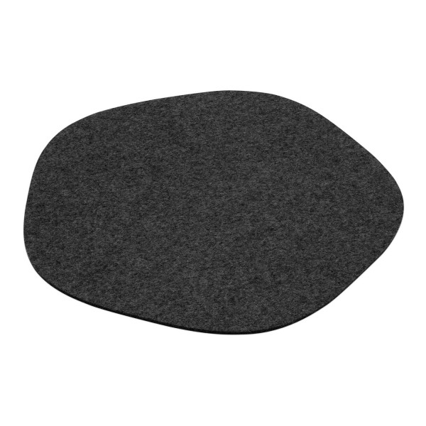 Filz-Tischset "Pebble" - 40 cm (Dunkelgrau/Graphit) von HEY-SIGN