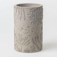 Flaschenkühler "Fische" - 13,5x21,5 cm (Grau) von räder Design