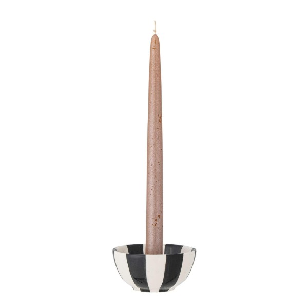 Bloomingville Kerzenständer "Eja" - 10,5x5 cm (Schwarz)