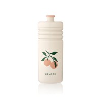 Trinkflasche "Lionel Statement - Peach perfect" - 500 ml (Seashell) von Liewood