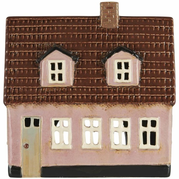 Ib Laursen Teelichthaus "My Home Town - 2 Dachfenster" - 17cm