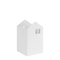Deko-Haus "Haus der schönen Dinge - Gartenhaus" - 13 cm (Weiß) von räder Design