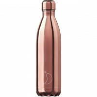 CHILLY'S Bottle Isolierflasche "Rose Gold" - 750 ml (Weiß)