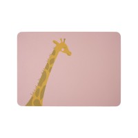 Kindertischset "Giraffe Gisele" - 46x33 cm (Pink) von ASA Kids