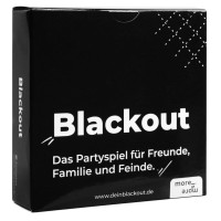 Partyspiel "Blackout - Black Edition" von more is more