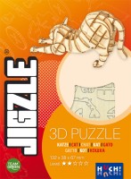 3D-Holzpuzzle "Jigzle Katze" von HUCH!
