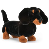 Jellycat Kuscheltier Hund "Freddie" - 17x18 cm (Schwarz)