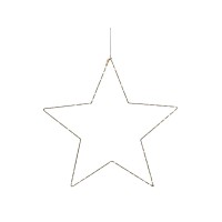 Deko-Stern beleuchtet - Groß (Silber) von Chic Antique