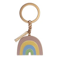 Schlüsselanhänger "Rainbow" - 4x3,5 cm (Bunt) von räder Design