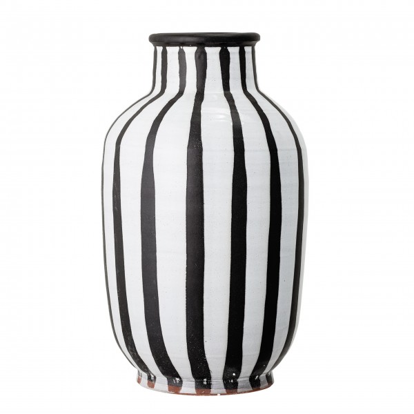 Bloomingville Terrakotta-Vase "Schila" (Weiß)
