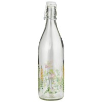 Ib Laursen Flasche mit Bügelverschluss "Summertime" (Transparent/Bunt)
