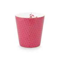 Pip Studio Tasse "Royal Tiles" - 230 ml (Dark Pink)