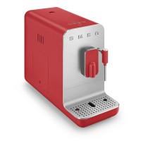 smeg Kompakt-Kaffeevollautomat (Matt Rot) Medium