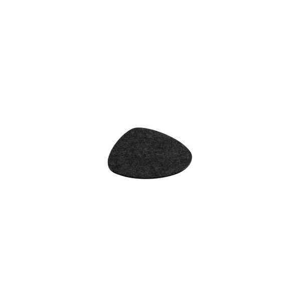 Filz-Untersetzer "Stone" - 15x13 cm (Dunkelgrau/Graphit) von HEY-SIGN