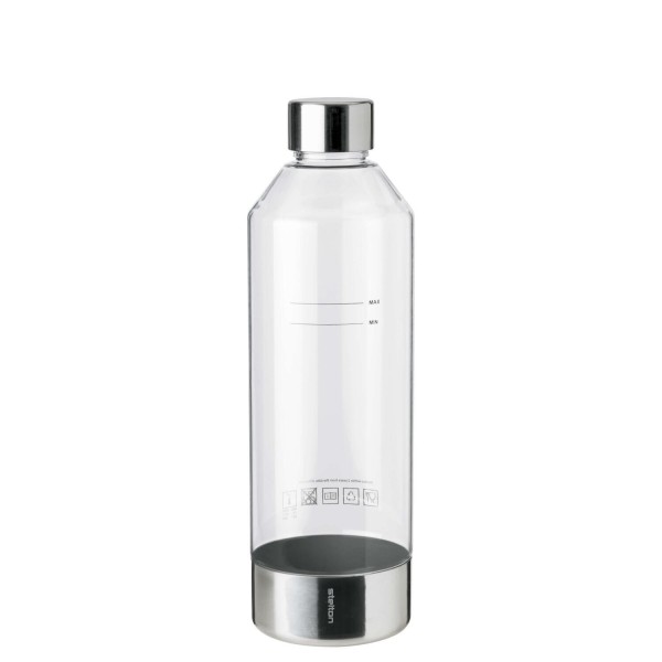 Stelton Wassersprudler-Flasche "Brus" - 0,95 l (Steel)