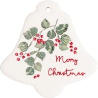 GreenGate Magnet im 4er-Set "Merry Christmas" (White)