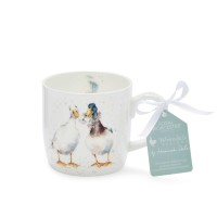 Tasse "Duck Love" - 0,31 l (Weiß) von Wrendale