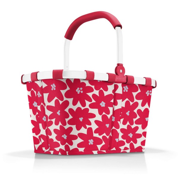 Reisenthel Einkaufskorb/Carrybag Frame "Daisy Red" (Rot/Weiß)