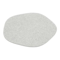 Filz-Tischset "Pebble" - 40 cm (Hellgrau/Marmor) von HEY-SIGN