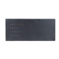 Servierplatte "Brotzeit" - 45x20 cm (Grau) von räder Design
