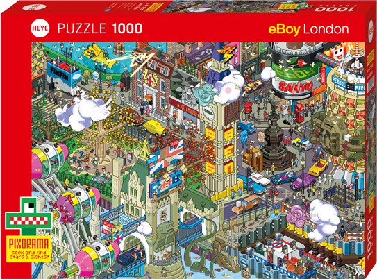 Puzzle London Quest PIXORAMA Standard 1000 Pieces