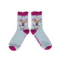 Powder Damen Socken "A-Z" - Buchstabe T