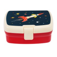 Lunchbox mit herausnehmbarem Fach "Space Age" von Rex LONDON