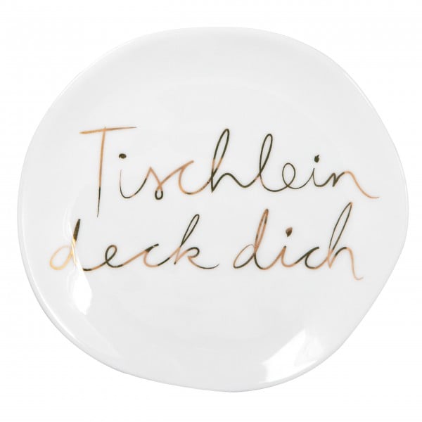 Kleiner Teller Mix & Match "Tischlein deck dich" - 14cm von räder Design