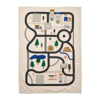 Aktivitätendecke "Adonna - Road map" - 90x65 cm (Sandy) von Liewood