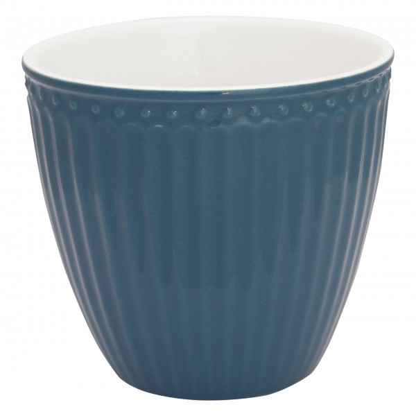 Der blaue Latte Cup "Alice" bringt uns den Norden auf den Tisch