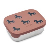 Lunchbox "Arthur - Horses" (Dark Rosetta) von Liewood